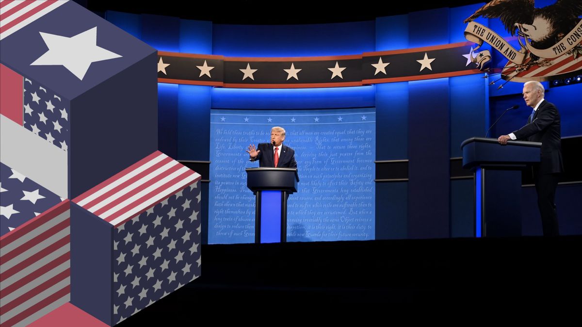 Poslední předvolební debata. Trump byl mírnější, průzkumy fandí Bidenovi